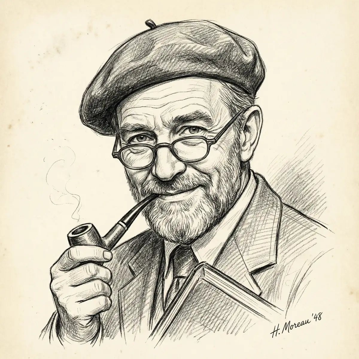 翻译大神Henri Moreau - 哥布林的窑洞动漫麻花影视 法语翻译专家